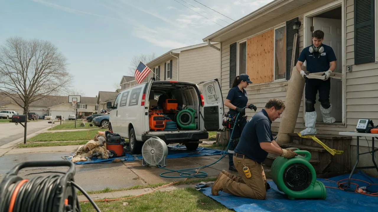 Water Damage Restoration in Gibson, LA near me